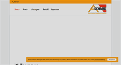 Desktop Screenshot of dachbau-schmid.de